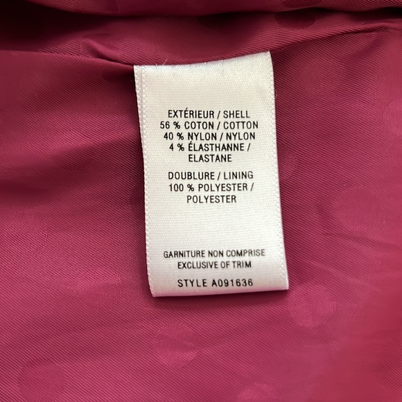 Purple Jacob Trench Coat - Picture 6 of 7